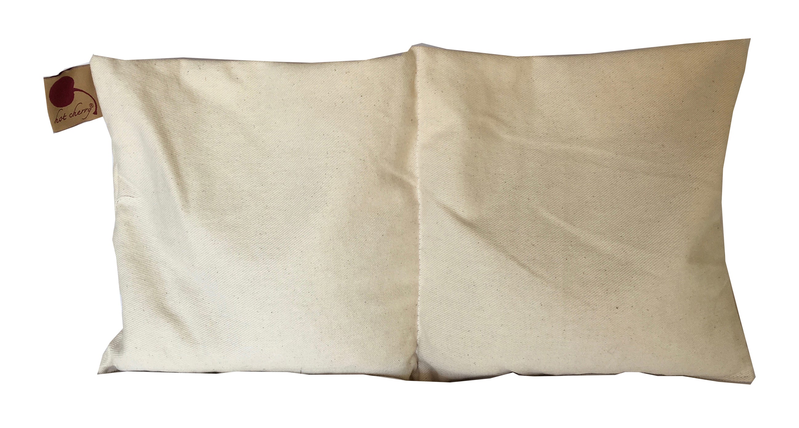 Double Square Pillow in Natural Denim