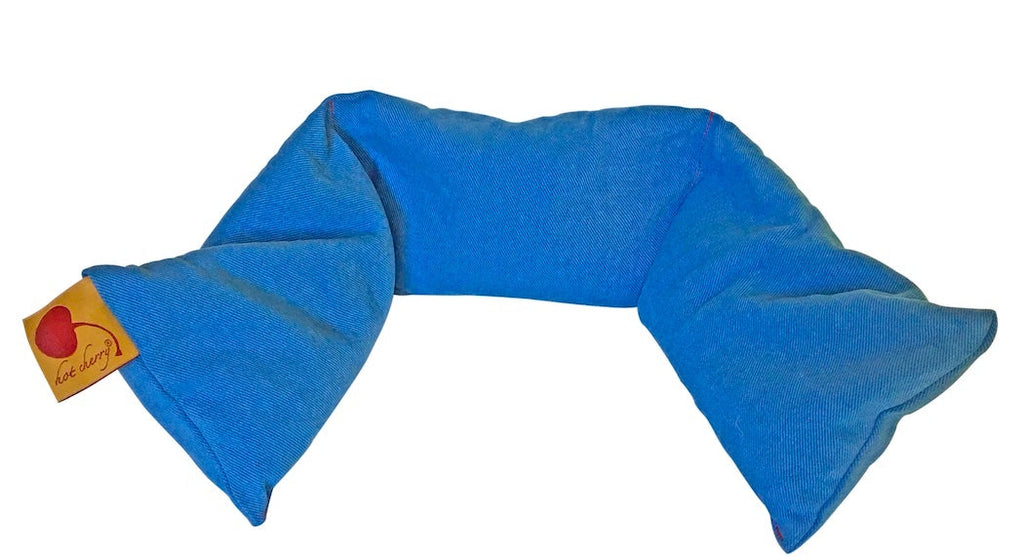 Neck Wrap in Blue Denim