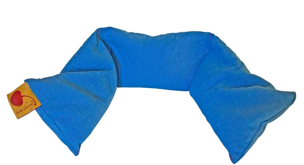 Neck Wrap in Blue Denim