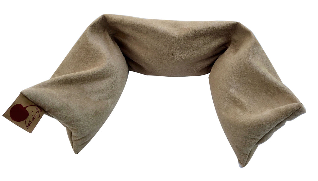 Neck Wrap in Plush Tan Ultra-suede