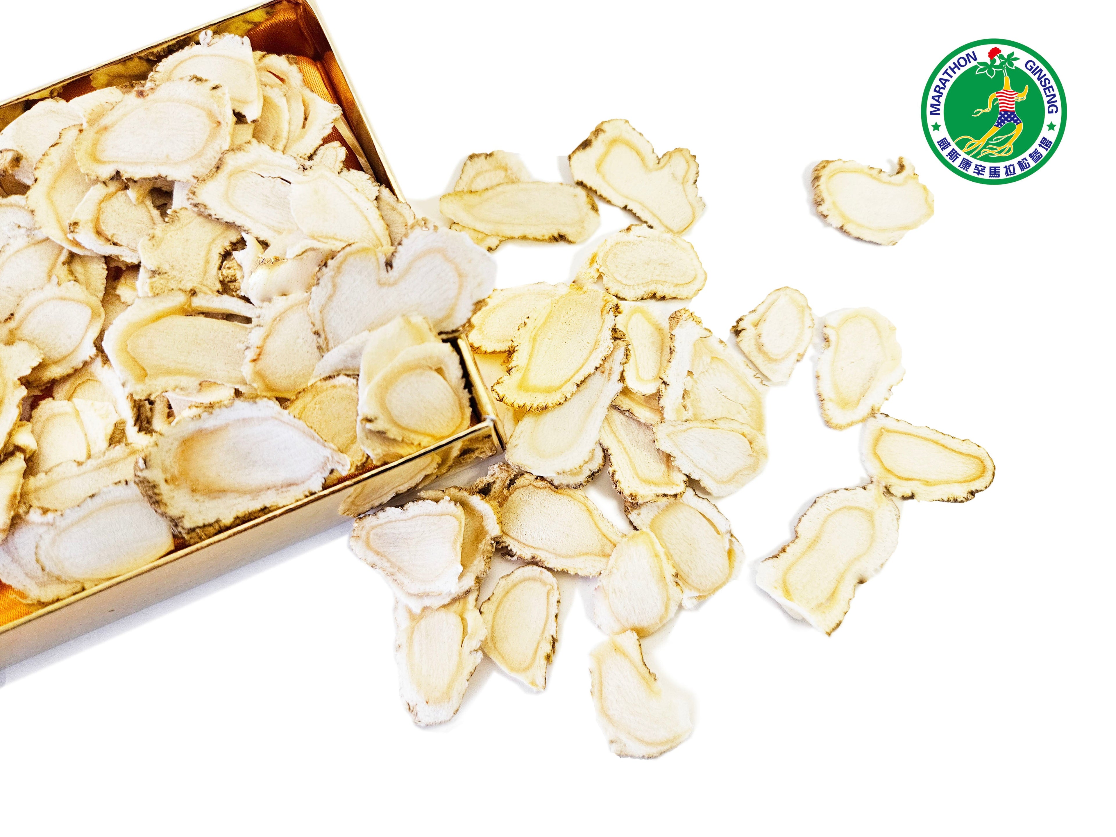 621 - 5 Yr Cultivated Ginseng Jumbo Slices   - 75g
