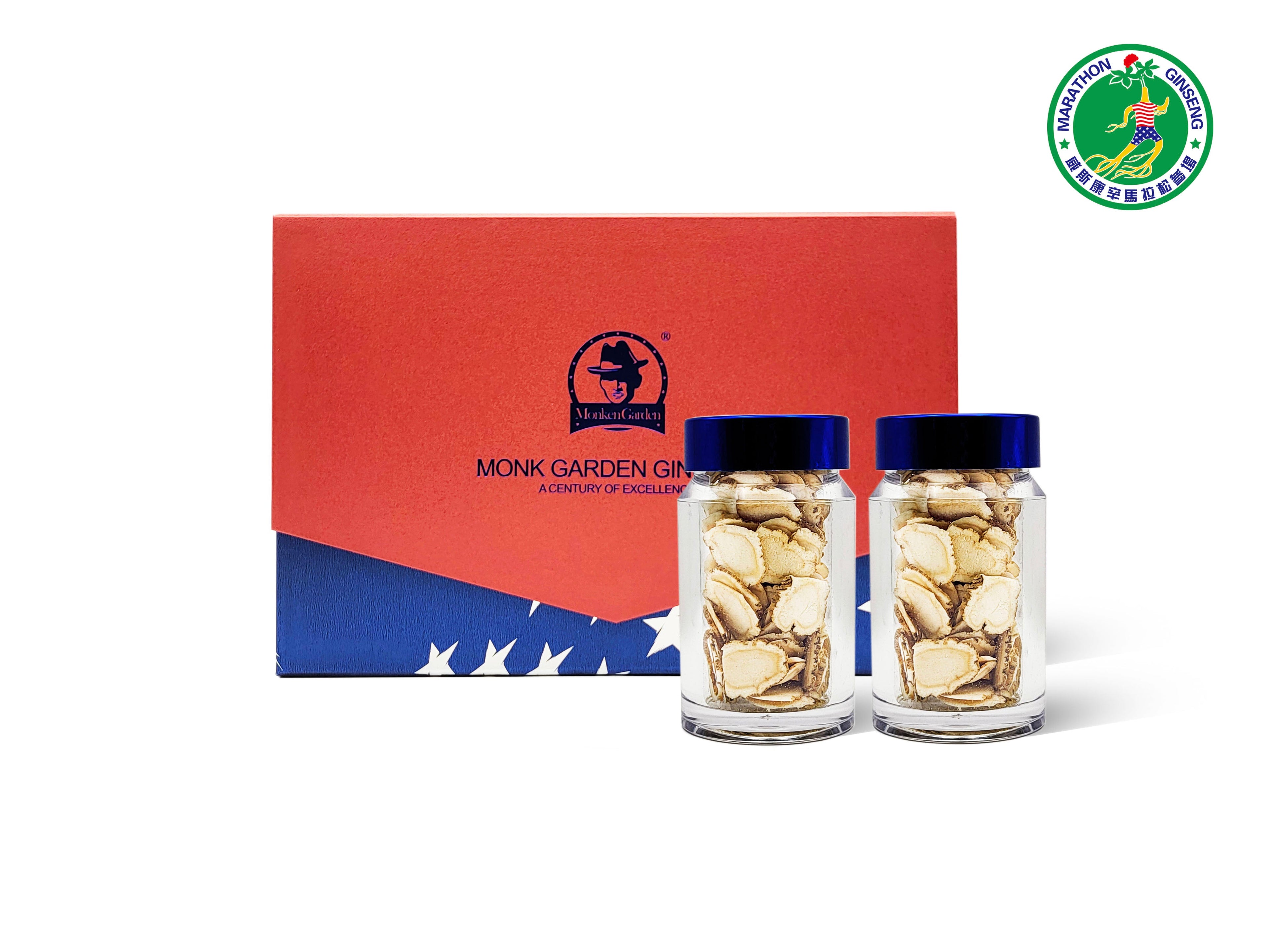 M918-60g - Monk Garden Cultivated Premium Ginseng Slices