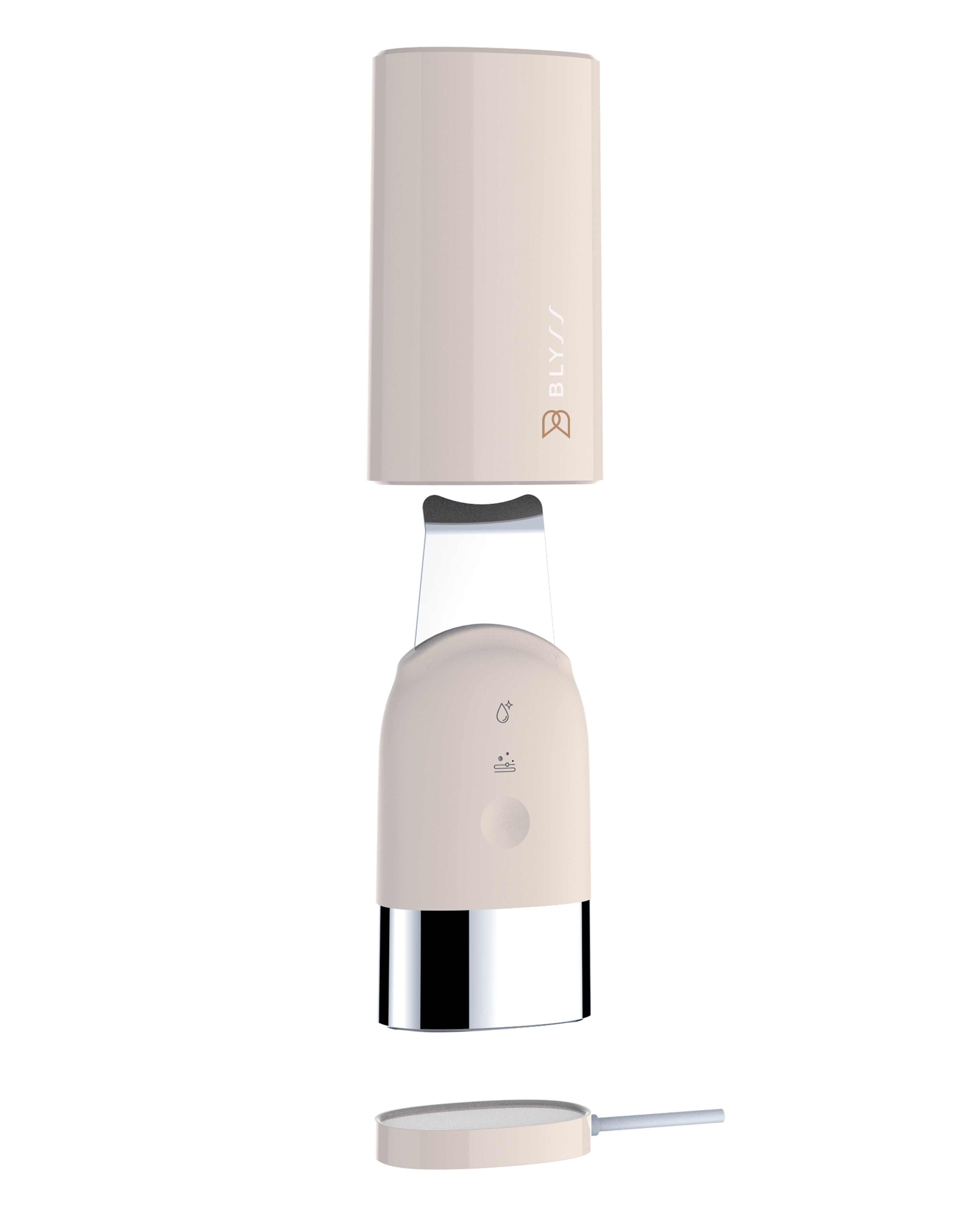 Blyss Iris – Ultrasonic Facial Scrubber & Skin Spatula