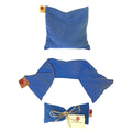 Feel Better Pack in Blue Denim: Square, Eye Pillow & Neck Wrap