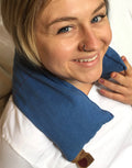 Neck Wrap in Blue Denim