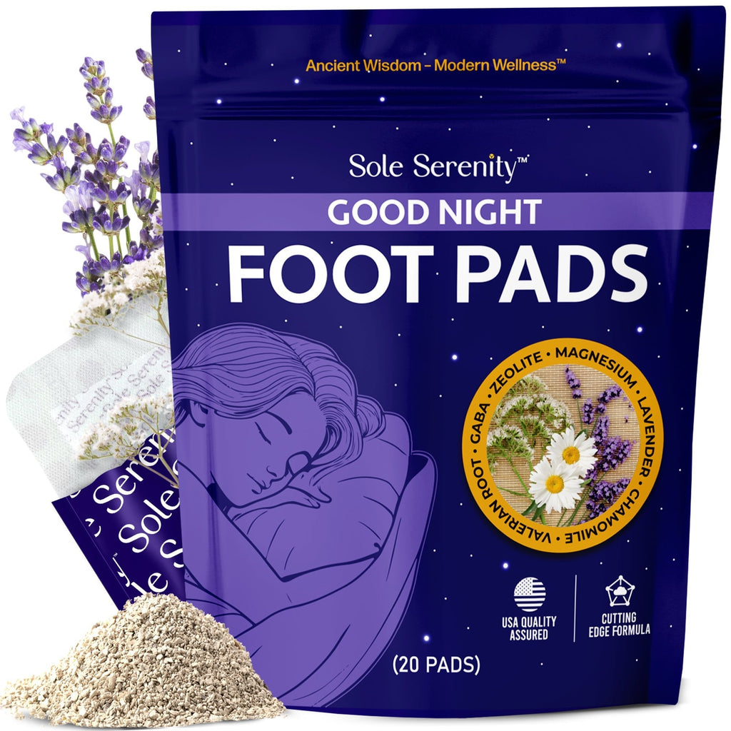 Neuro Ease + Good Night Sleep + Vital Minerals Foot Pads Bundle