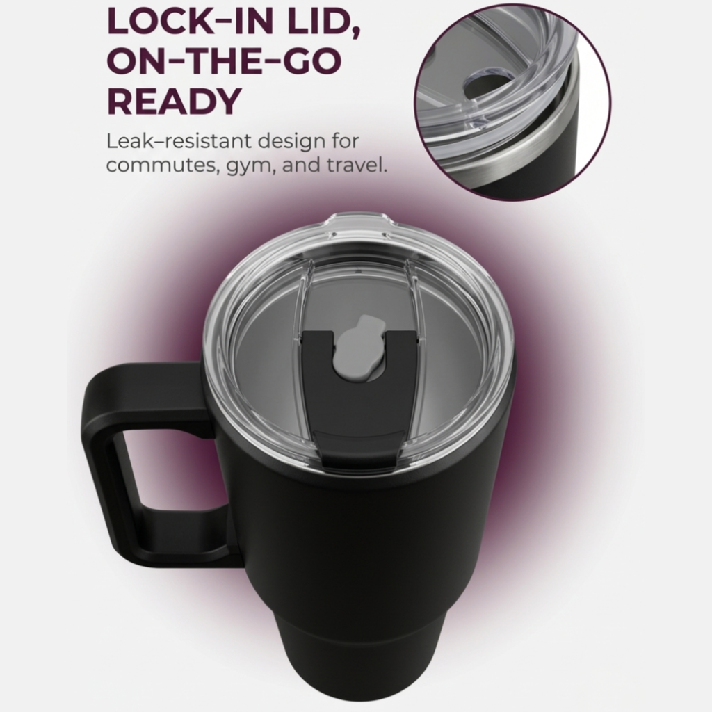 BLENDi Steel Insulated Portable Blender – 21oz, Crushes Ice, USB-C Rechargeable