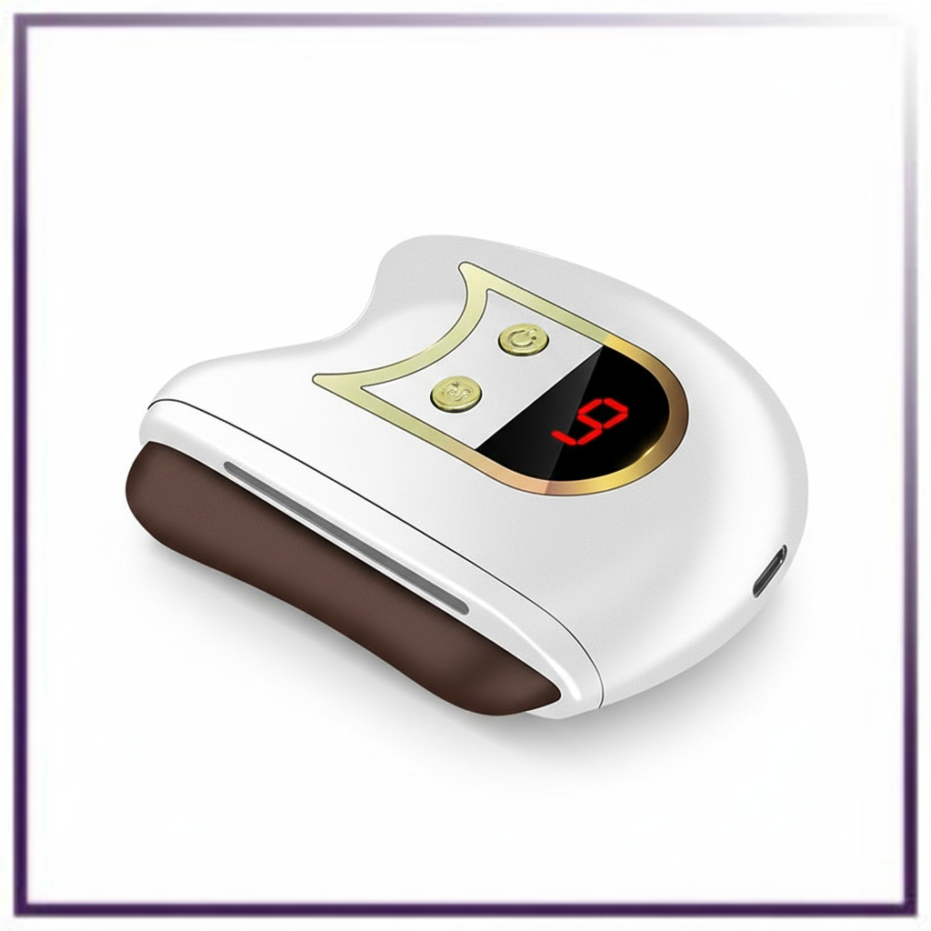 Set of 3- Lift, Sculpt & Glow Toolkit - LED Therapy, Electric Gua Sha & Microcurrent Toning Device for Radiant Skin