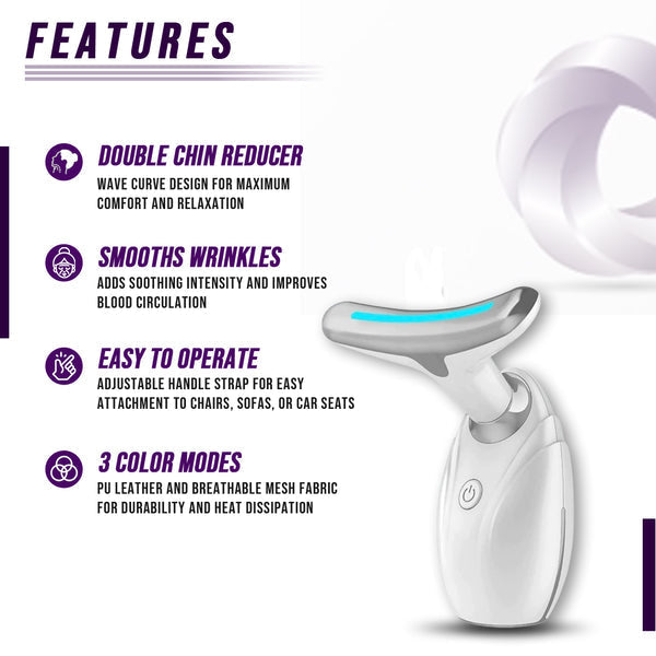 Set of 3- Lift, Sculpt & Glow Toolkit - LED Therapy, Electric Gua Sha & Microcurrent Toning Device for Radiant Skin