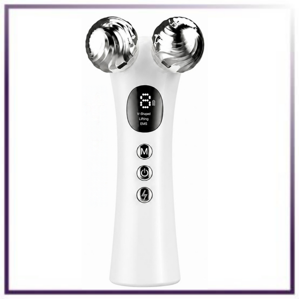 Advanced EMS Microcurrent Facial Toning & Body Sculpting Roller Massager