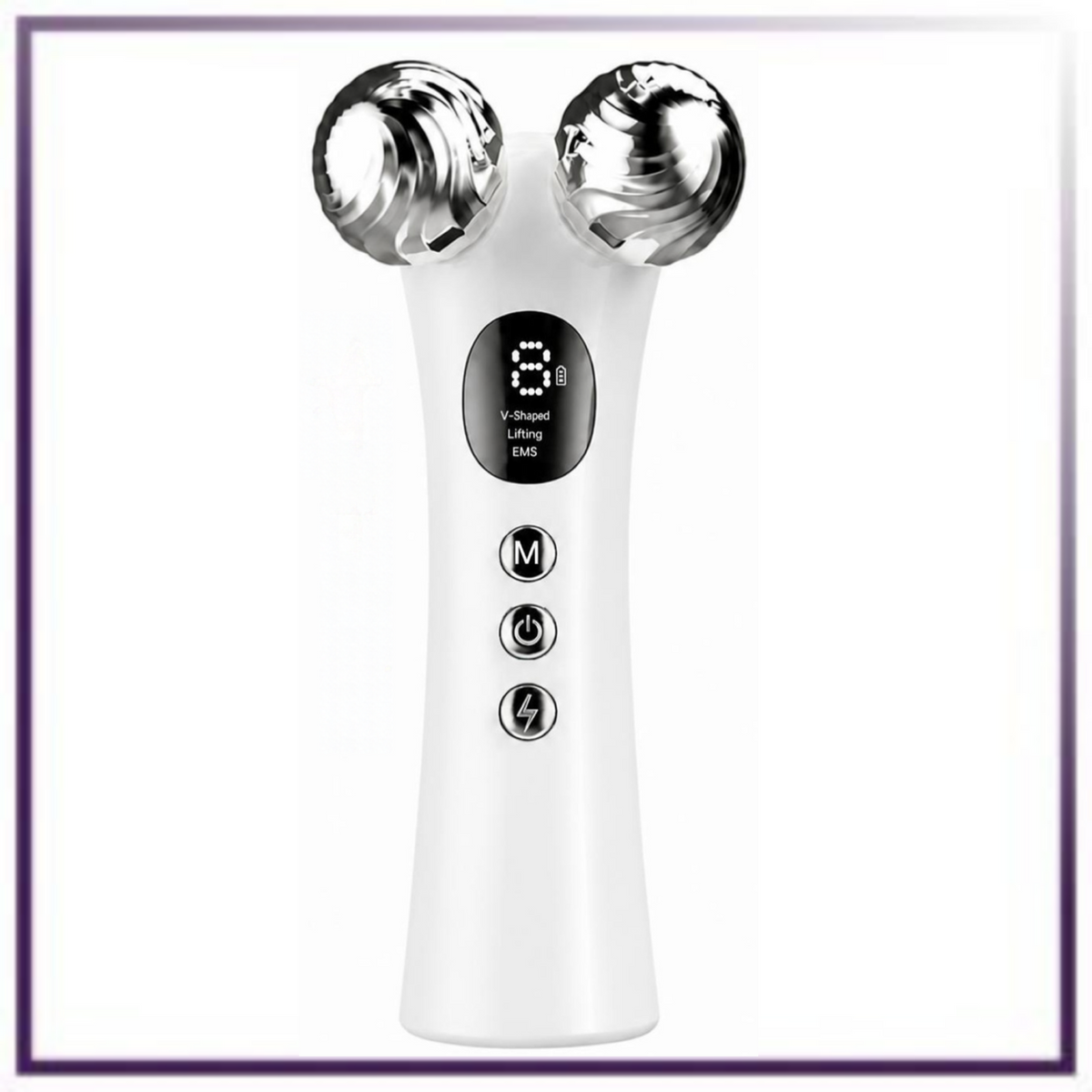 Advanced EMS Microcurrent Facial Toning & Body Sculpting Roller Massager