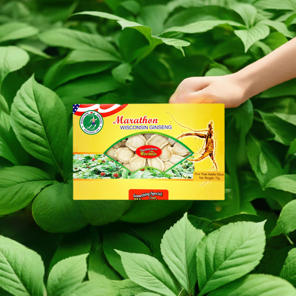 621 - 5 Yr Cultivated Ginseng Jumbo Slices   - 75g