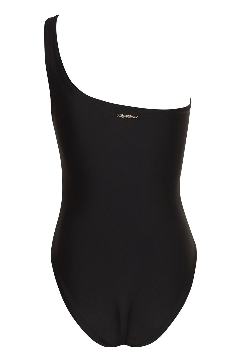 Vanda - Fuchsia One Shoulder Style Swimsuit