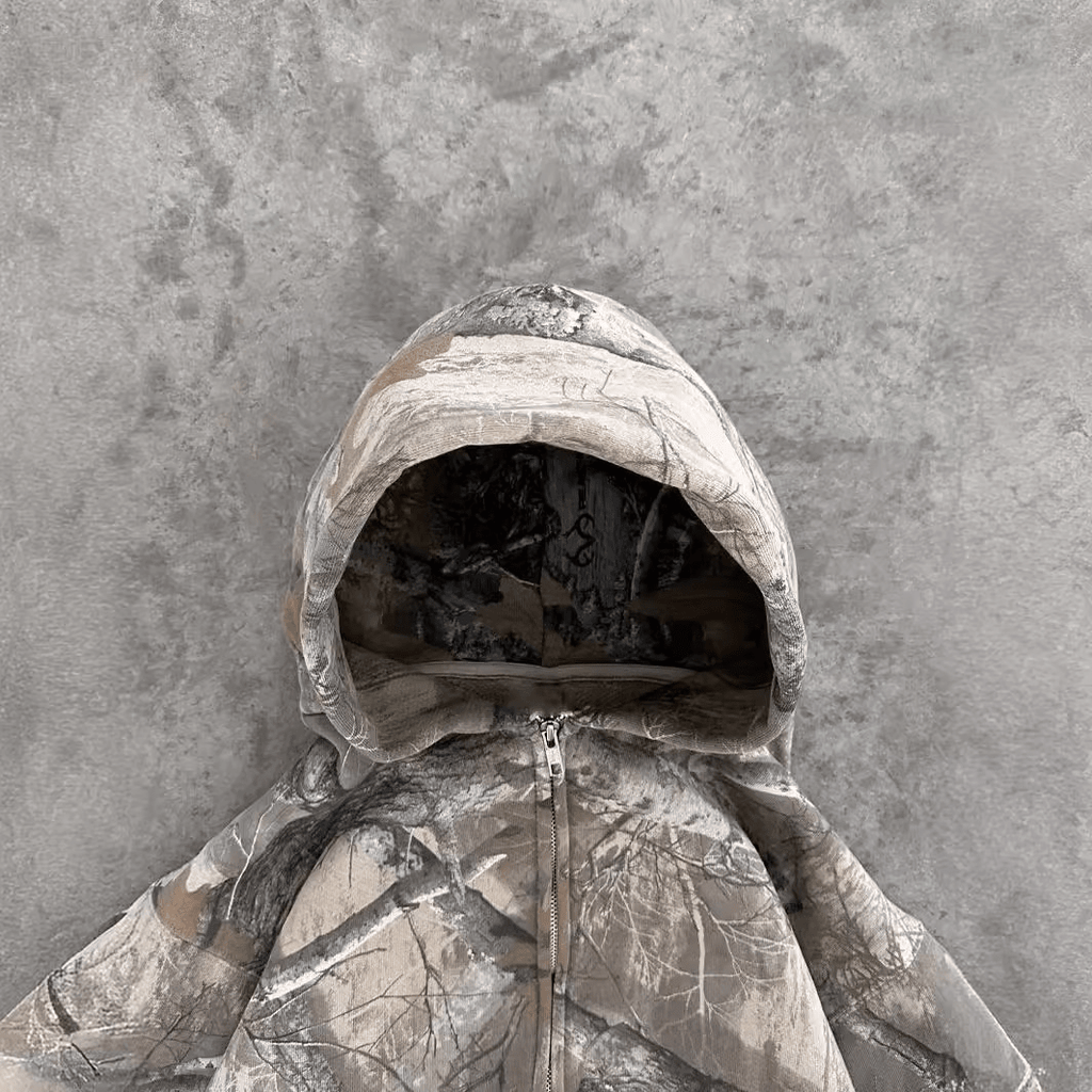 Urban Camo Retro Hoodie