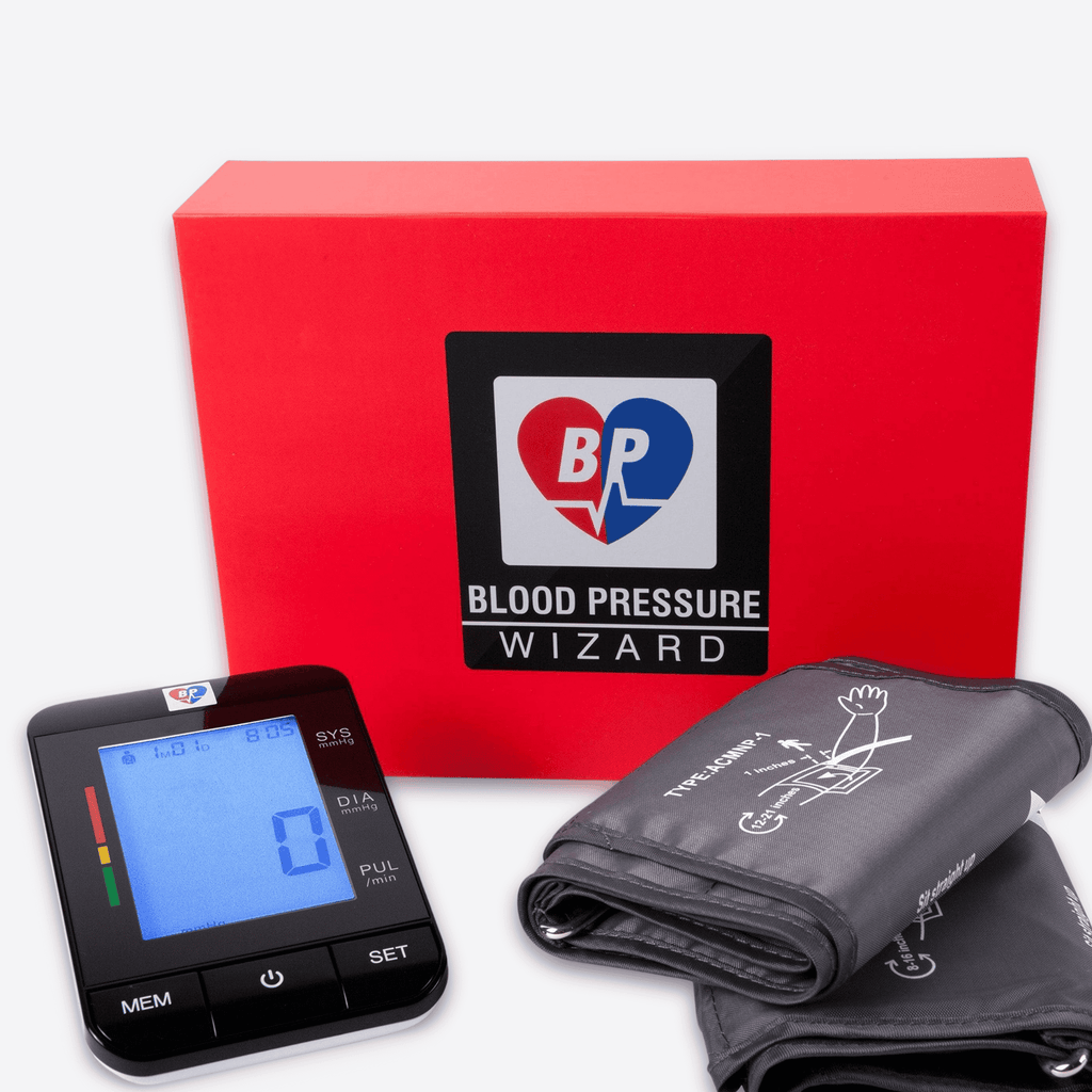 Blood Pressure Monitor Regular & XL Cuffs by Wizard Research